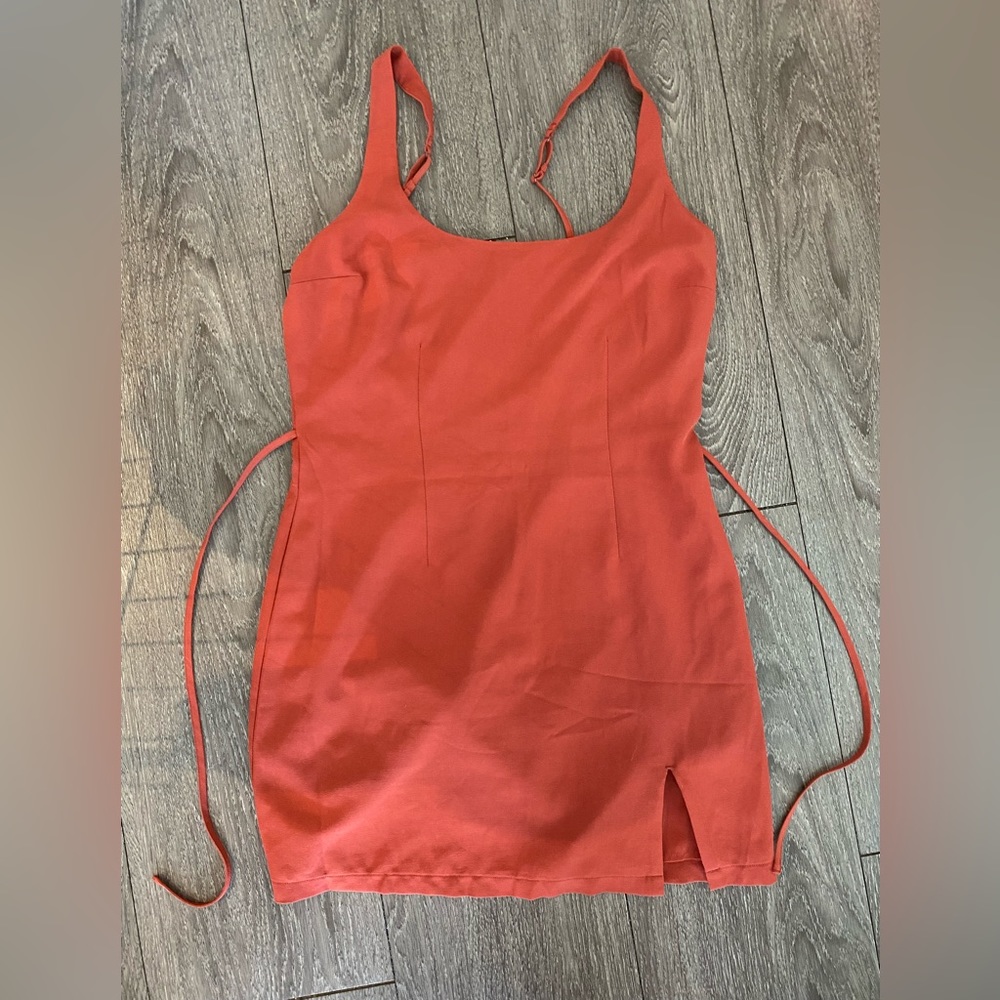 Rust Red Abercrombie Mini Dress